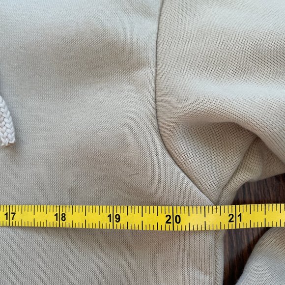 Aimé Leon Dore ALD Tan Hoodie Women's Medium Zip Front Sweatshirt 7-Years-Old - Picture 7 of 12